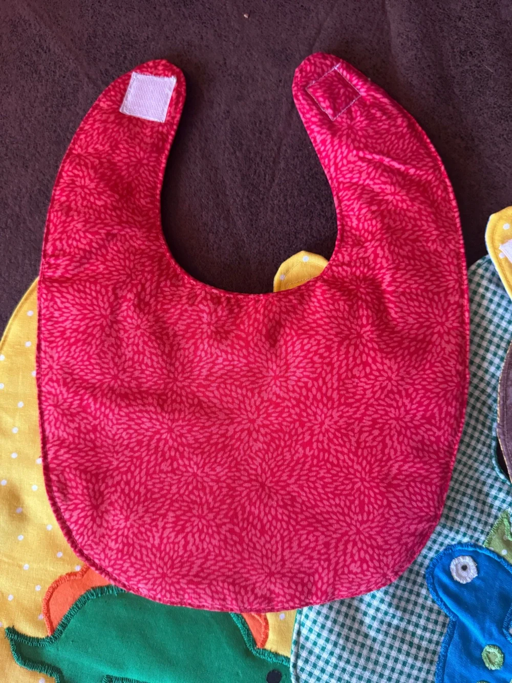 Handmade baby bibs